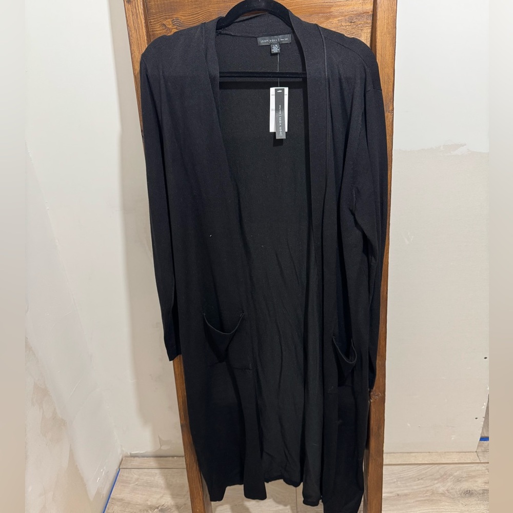 NWT joan vass duster cardigan